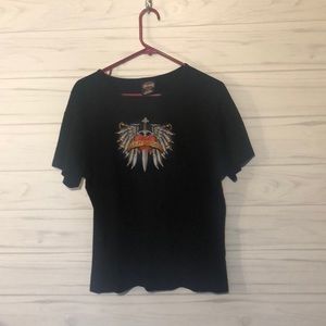 Woman’s 2x printed graphic short sleeve tee shirt